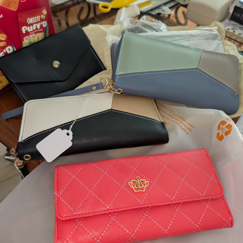 Elegant Quilted Pink Wallet